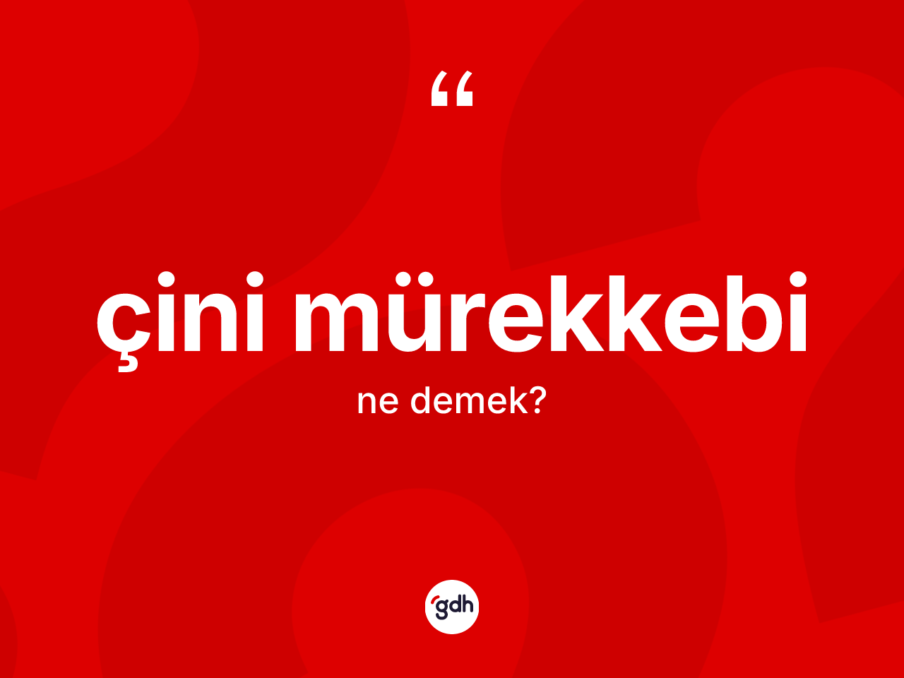 Çini mürekkebi kelimesinin anlamı nedir? Çini mürekkebinin sözlükteki anlamı nedir?