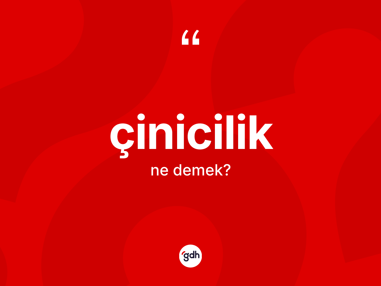 Çinicilik kelimesinin anlamı nedir? Çiniciliğin TDK'ya göre anlamı nedir?