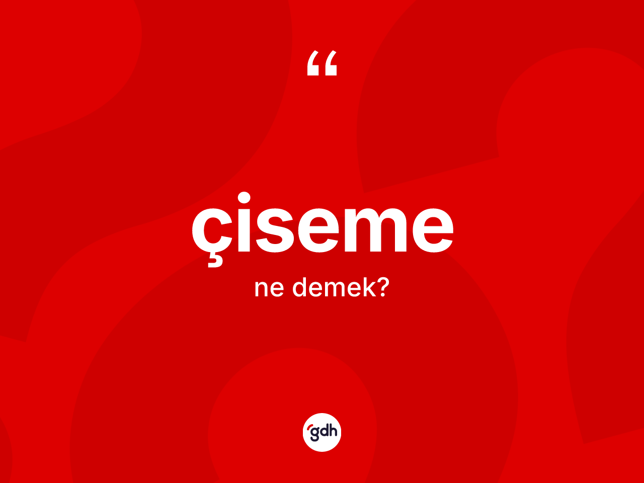 Çiseme kelimesinin anlamı nedir? Çisemenin TDK'ya göre anlamı nedir?