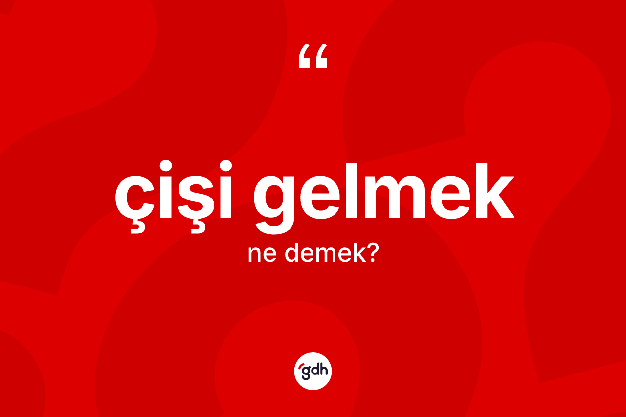 Çişi gelmek ne demek? Çişi gelmek ifadesi hangi durumlarda kullanılır?