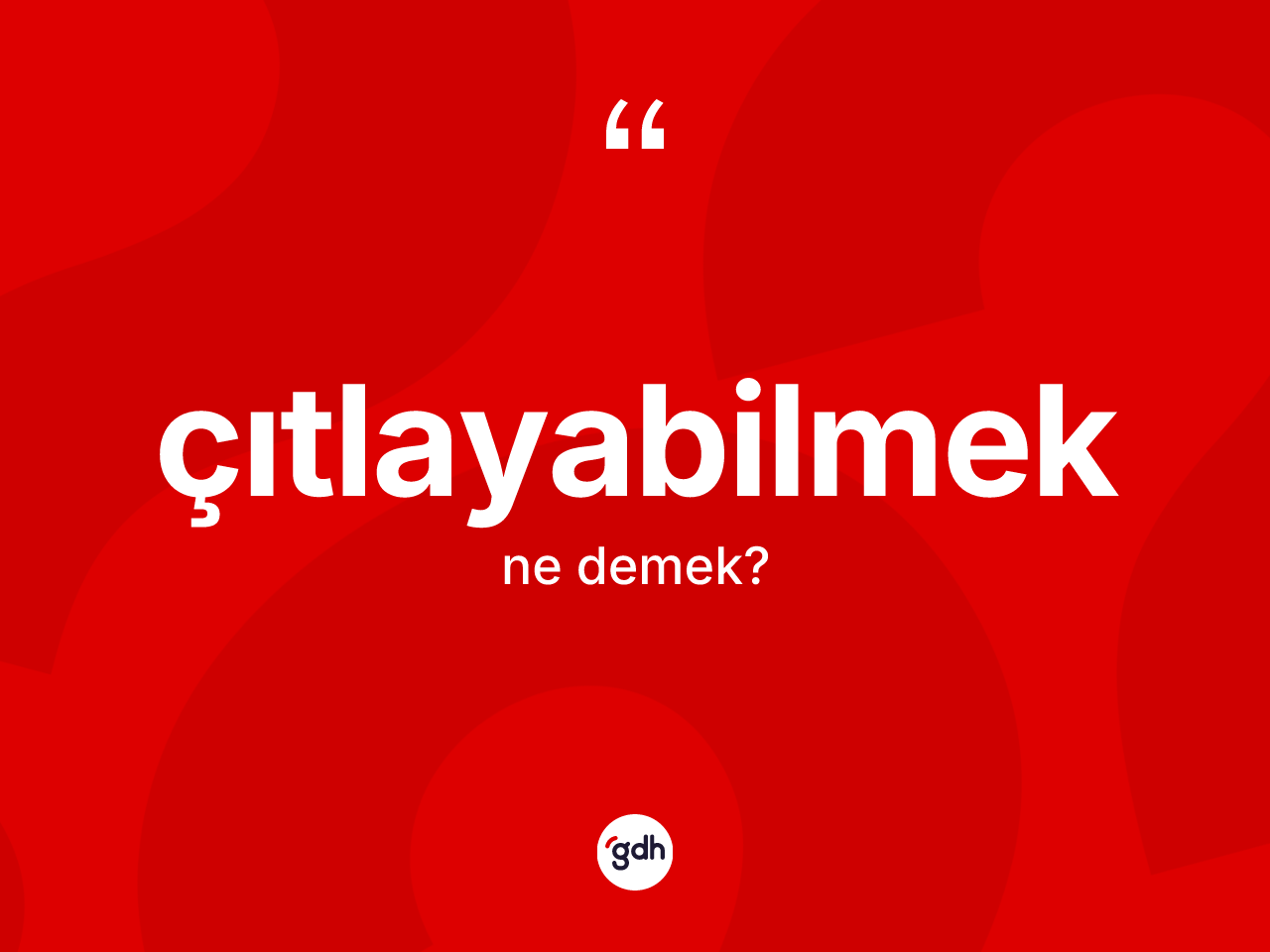 Çıtlayabilmek kelimesinin anlamı nedir? Çıtlayabilmek kelimesinin TDK anlamı nedir?