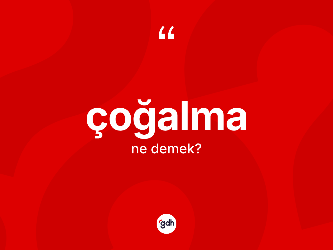 Çoğalma kelimesi ne anlama gelir? Çoğalmanın TDK'ya göre anlamı nedir?