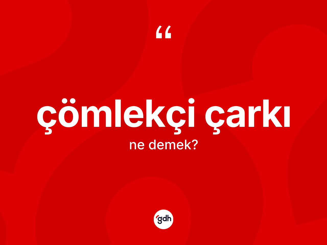 Çömlekçi çarkı nedir? Çömlekçi çarkının TDK'ya göre anlamı nedir?