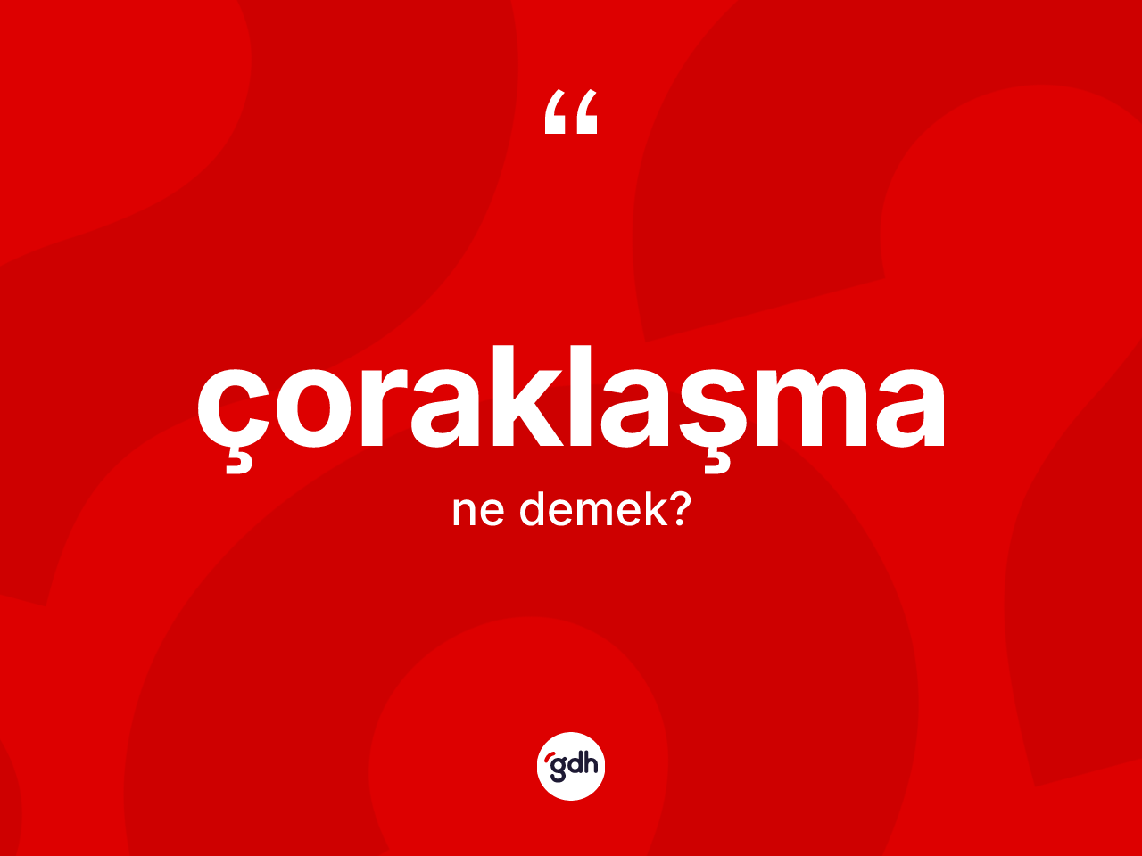 Çoraklaşma kelimesi ne demek? Çoraklaşmanın halk arasındaki kullanımı nasıldır?