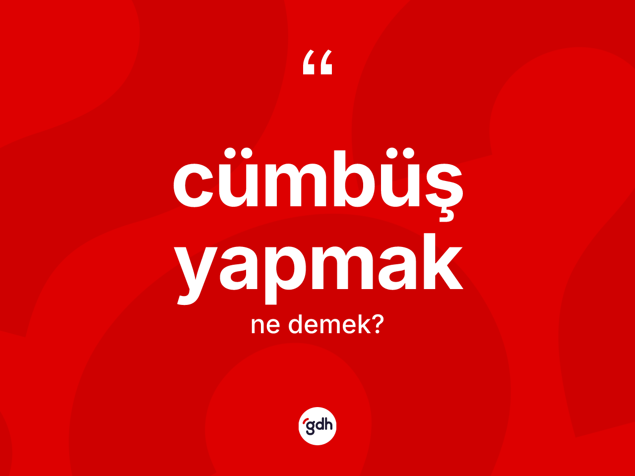 Cümbüş yapmak ifadesinin sözlükteki anlamı nedir? Cümbüş yapmak ifadesinin özellikleri nelerdir?