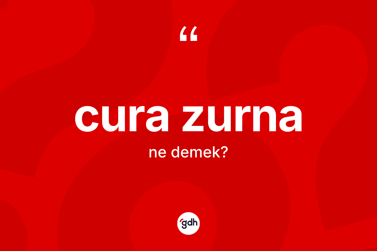 Cura zurna ne anlama gelir? Cura zurnanın kısaca tanımı nedir?