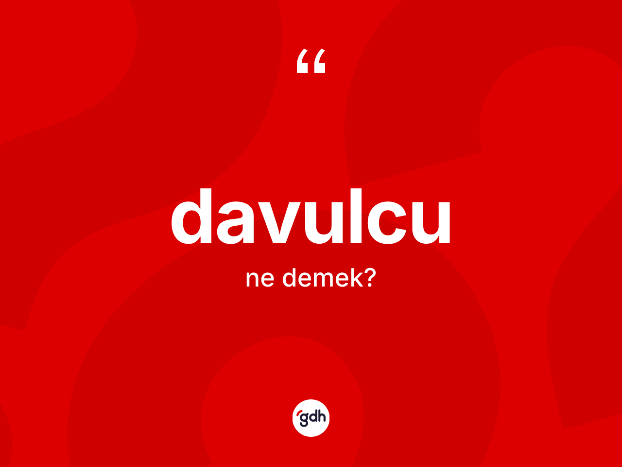 Davulcu kelimesinin anlamı nedir? Davulcunun TDK'ya göre anlamı nedir?