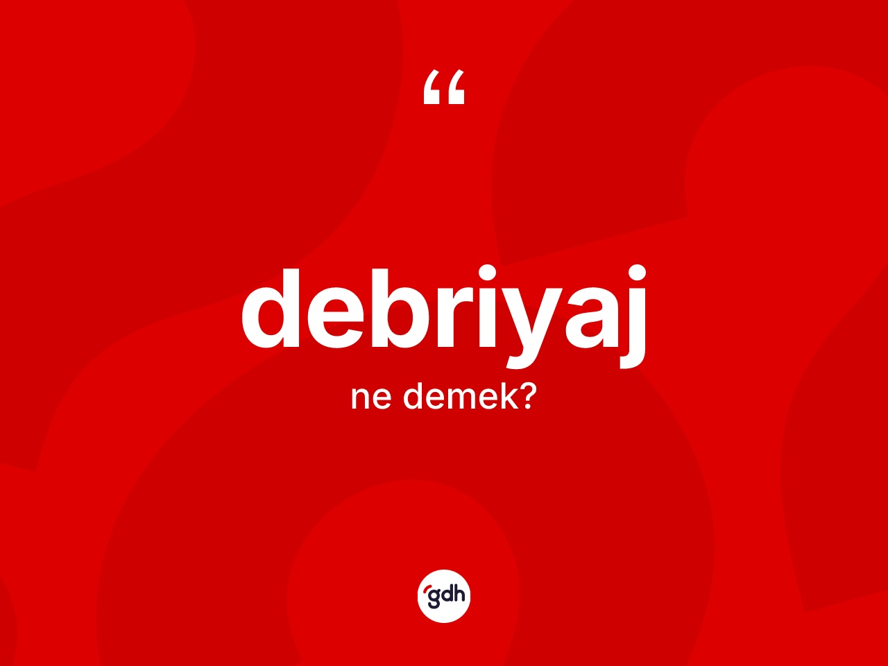 Debriyaj ne demek? Debriyajın TDK'ya göre anlamı nedir?