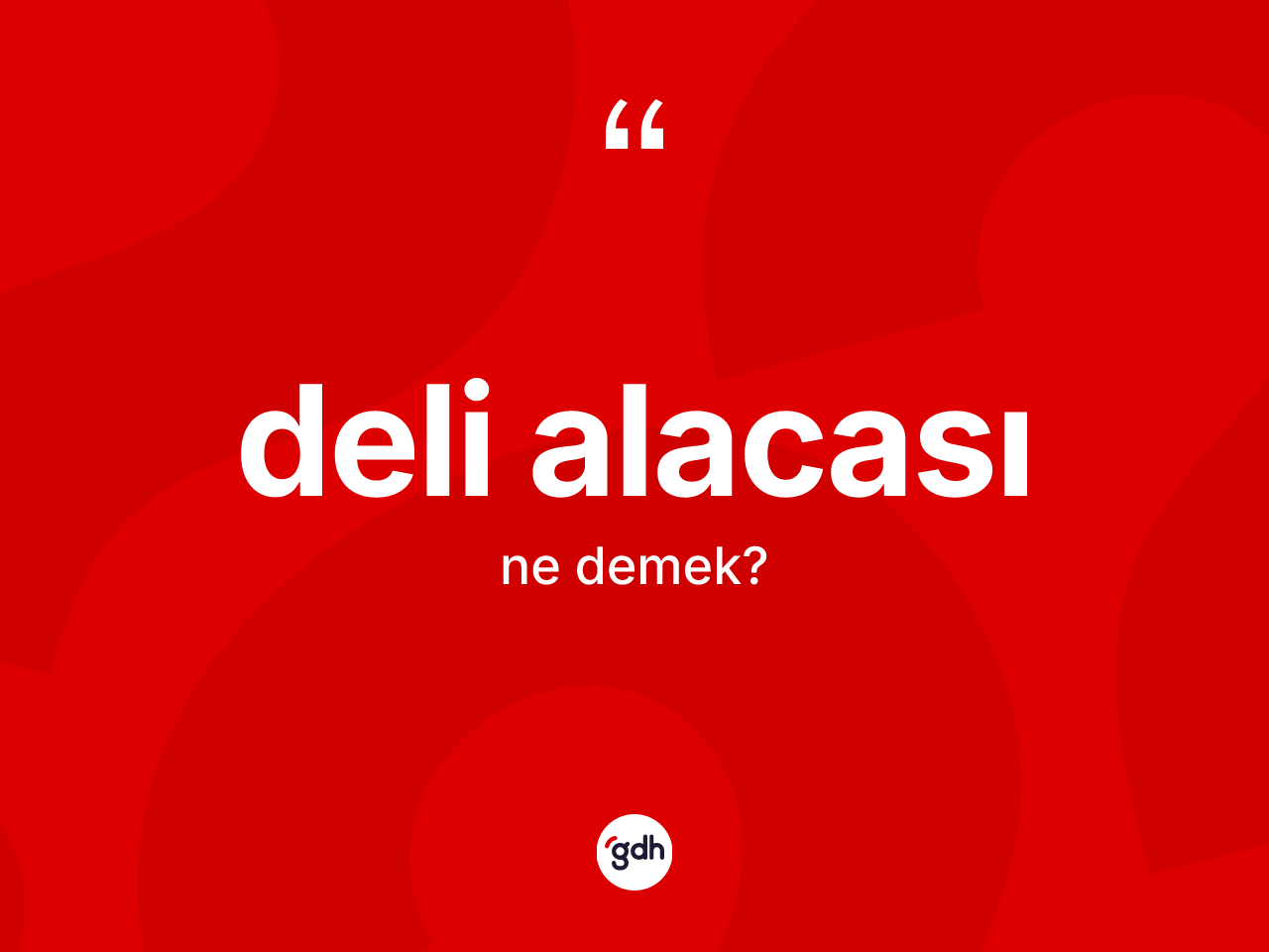 Deli alacası nedir? Deli alacasının halk arasındaki kullanımı nasıldır?