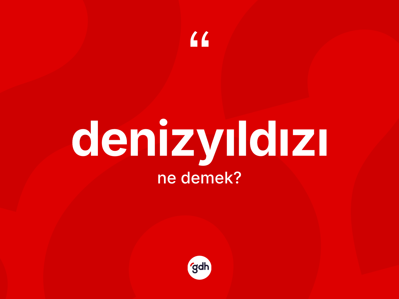 Denizyıldızı nedir? Denizyıldızının halk arasındaki kullanımı nasıldır?