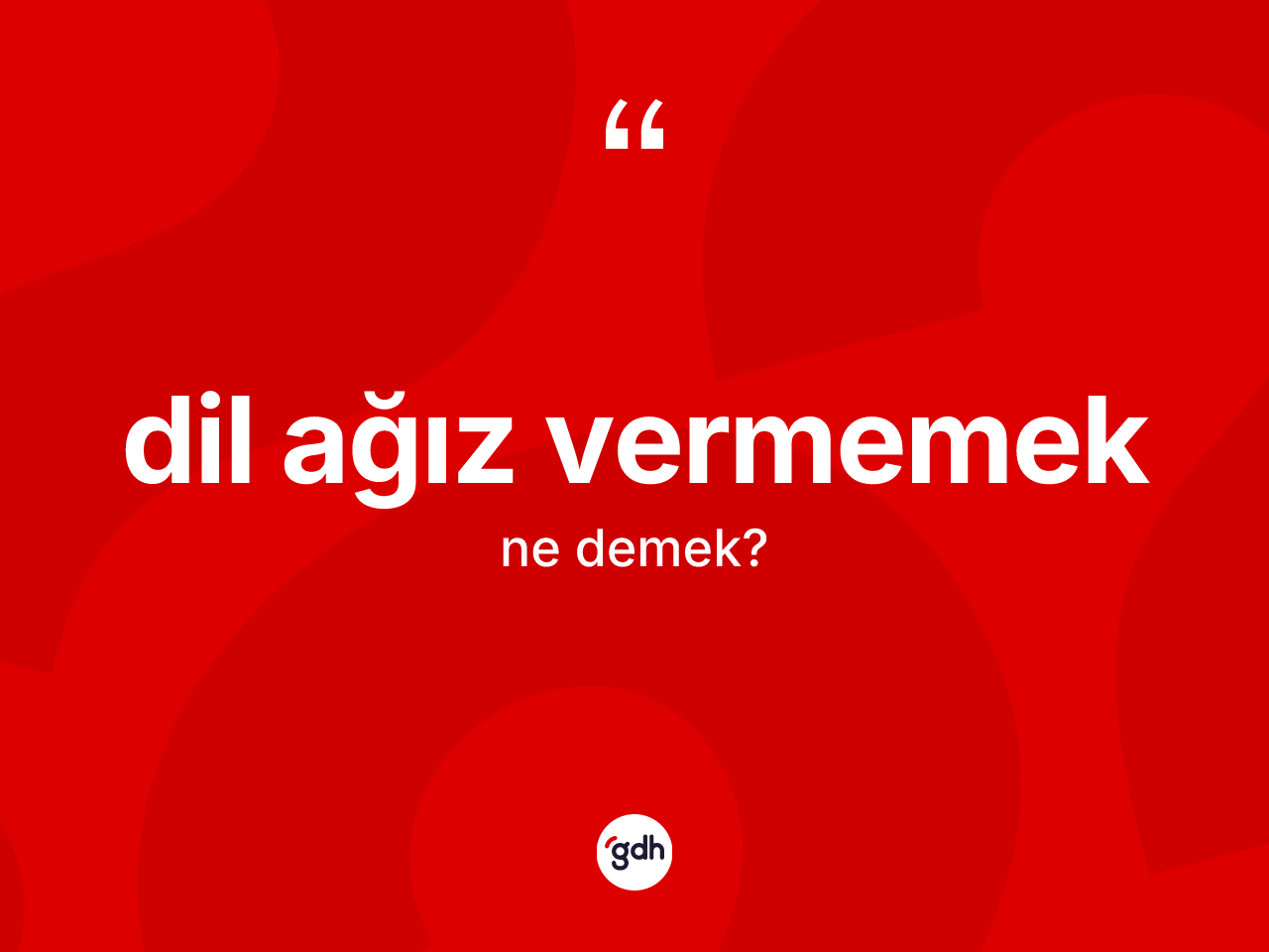 Dil ağız vermemek ifadesinin anlamı nedir? Dil ağız vermemek ifadesinin TDK anlamı nedir?
