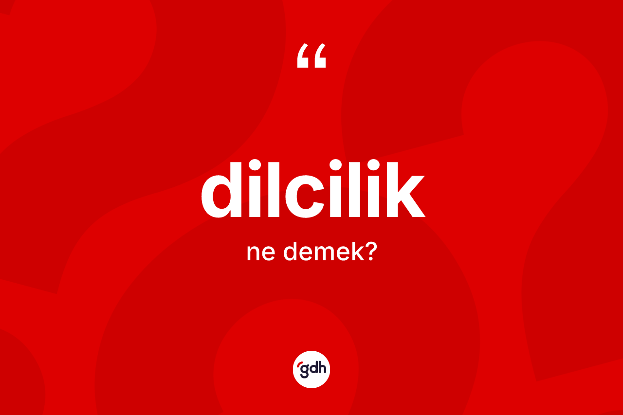 Dilcilik kelimesi nedir? Dilciliğin TDK'ya göre anlamı nedir?