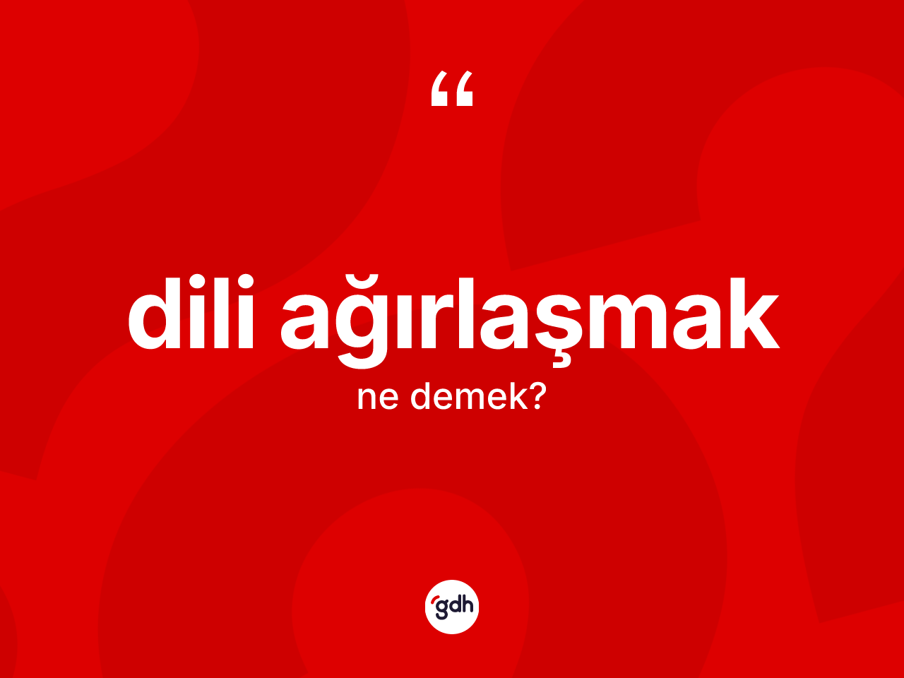 Dili ağırlaşmak ifadesinin anlamı nedir? Dili ağırlaşmak ifadesi nerede kullanılır?