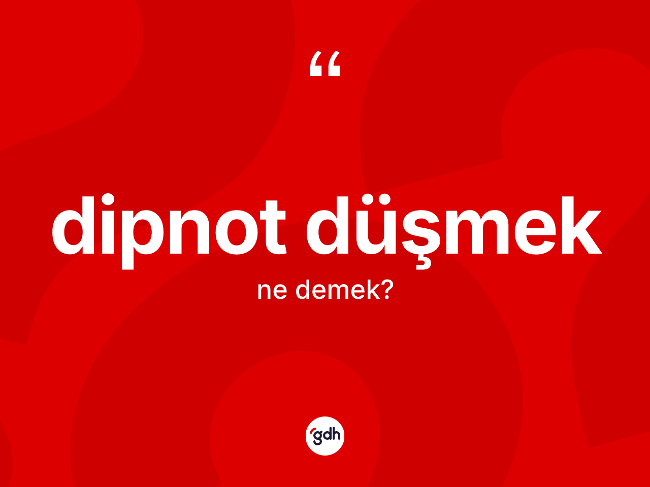 Dipnot düşmek ne demek? Dipnot düşmek sözü nerede kullanılır?