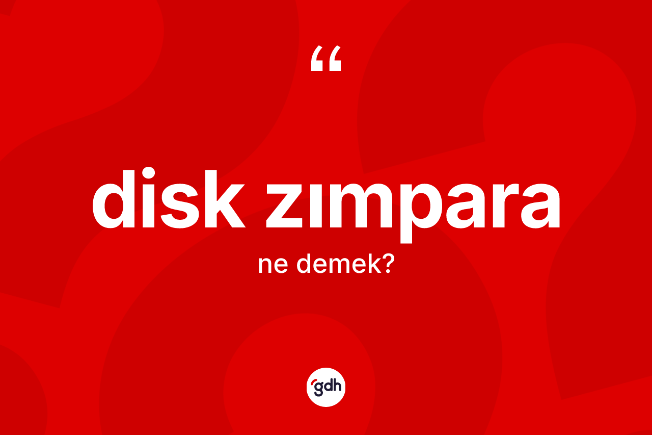 Disk zımpara kelimesi ne demek? Disk zımpara kelimesinin özellikleri nelerdir?