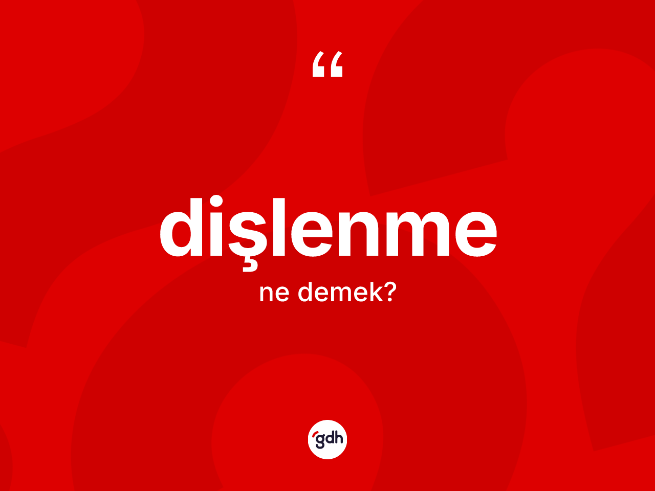 Dişlenme kelimesi ne anlama gelir? Dişlenmenin TDK'ya göre anlamı nedir?