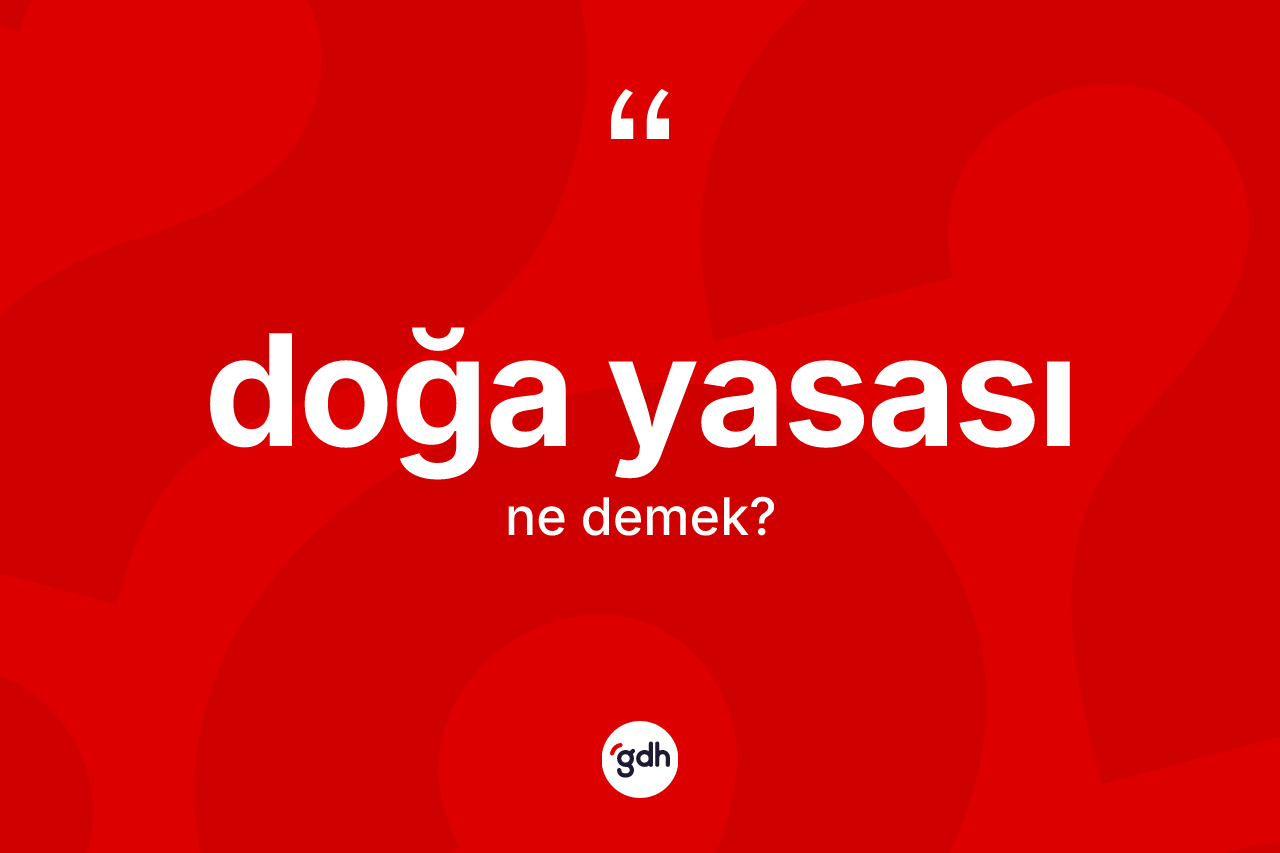 Doğa yasası nedir? Doğa yasasının TDK'ya göre anlamı nedir?