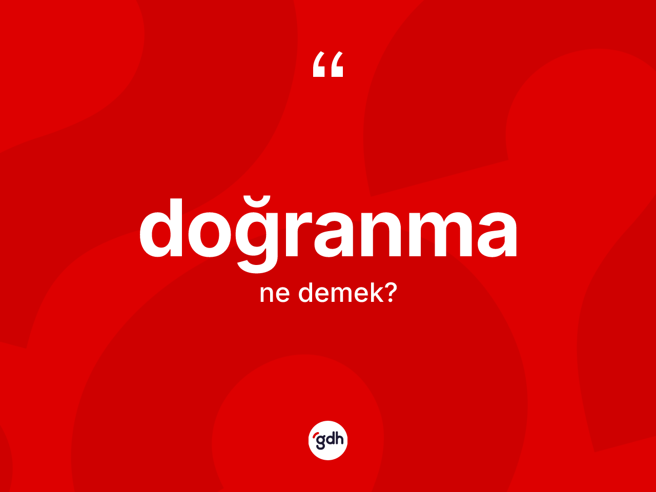 Doğranma ne anlama gelir? Doğranmanın halk arasındaki kullanımı nasıldır?