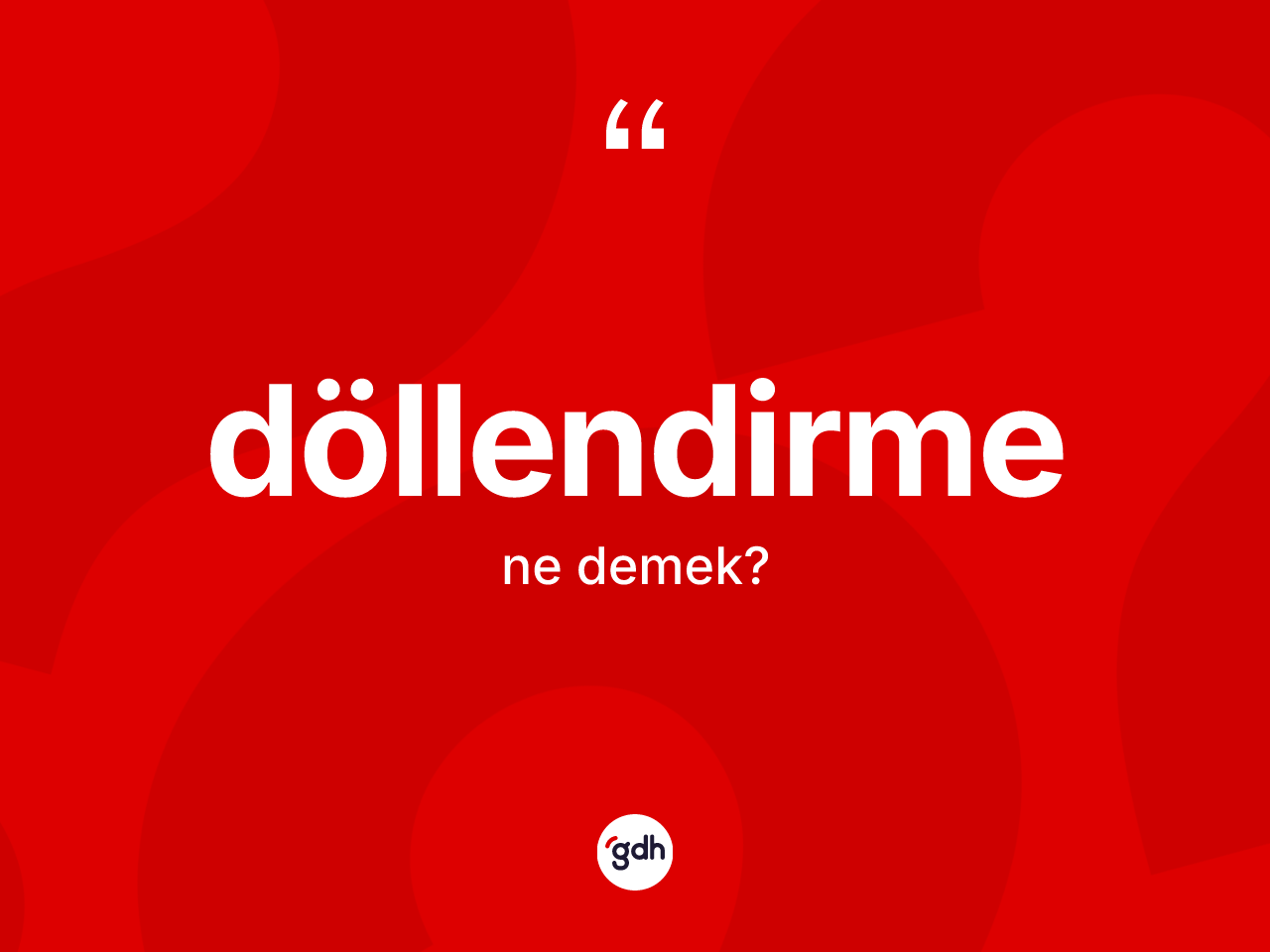 Döllendirme ne demek? Döllendirmenin kısaca tanımı nedir?