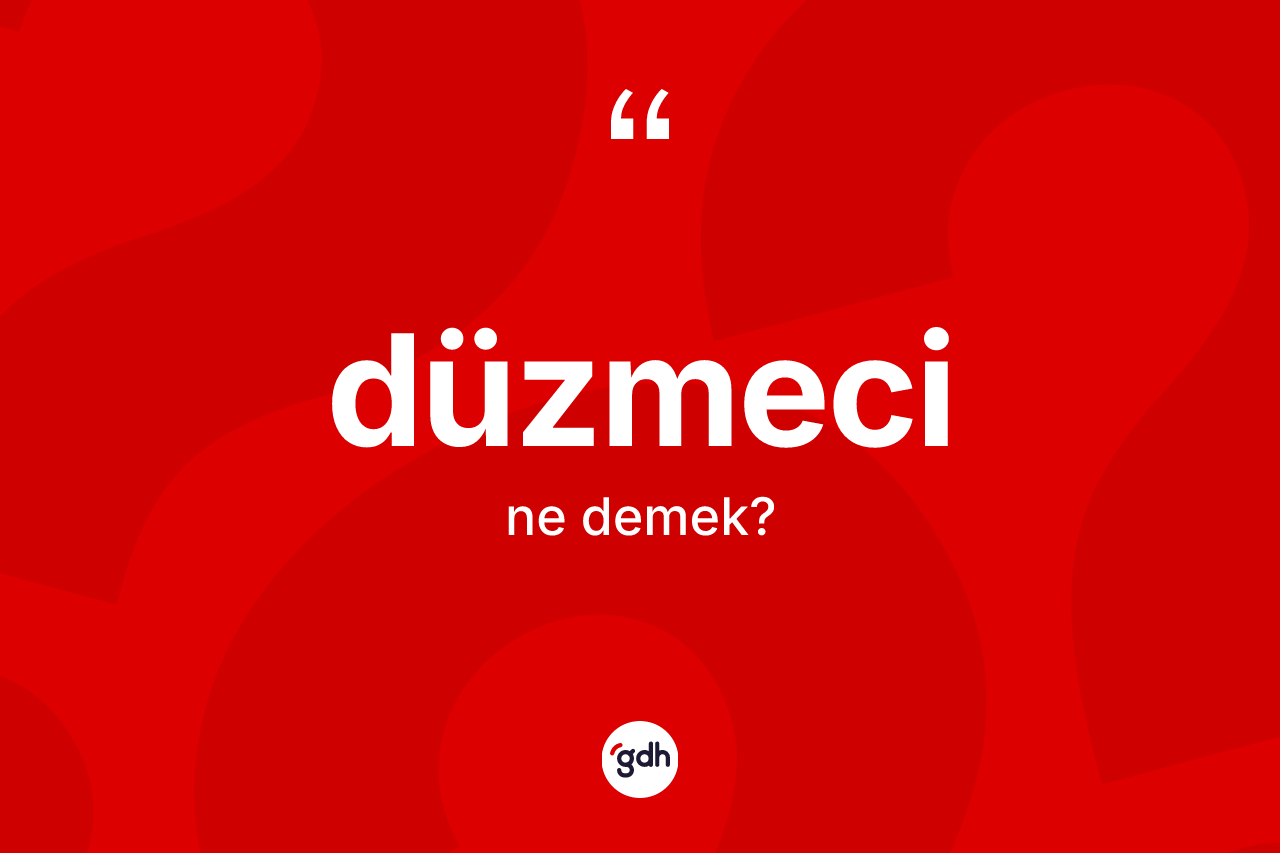 Düzmeci kelimesinin tanımı nedir? Düzmeci kelimesinin TDK'ya göre açıklaması nedir?