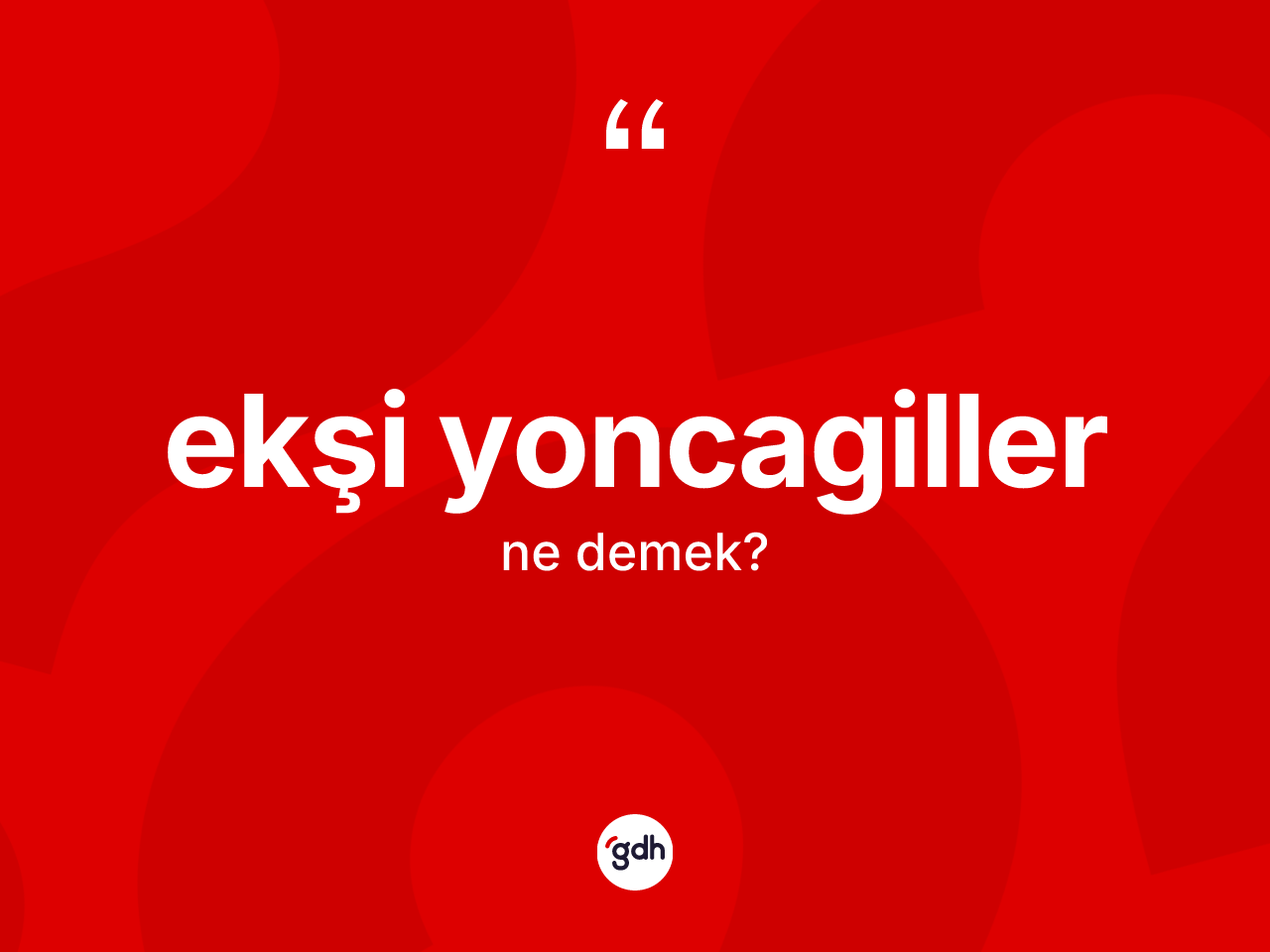 Ekşi yoncagiller kelimesinin sözlükteki tanımı nedir? Ekşi yoncagiller kelimesinin özellikleri nelerdir?