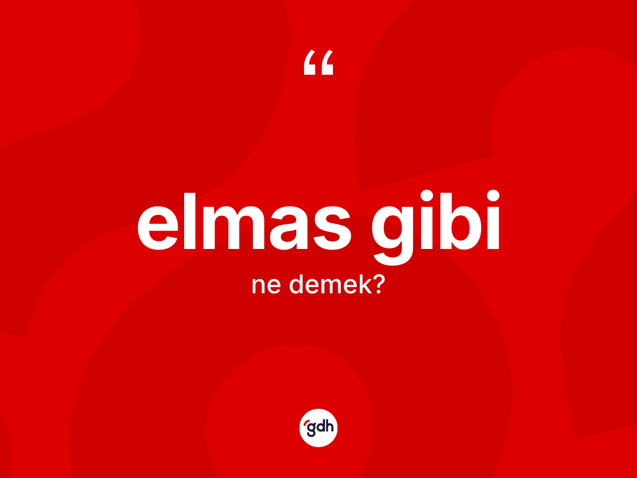 Elmas gibi ne demek? Elmas gibi sözü hangi durumlarda kullanılır?