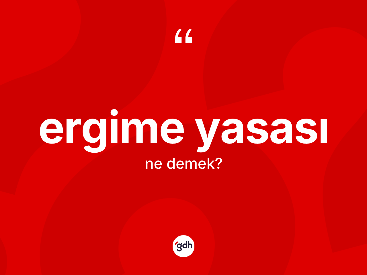 Ergime yasası kelimesi ne anlama gelir? Ergime yasasının sözlükteki anlamı nedir?