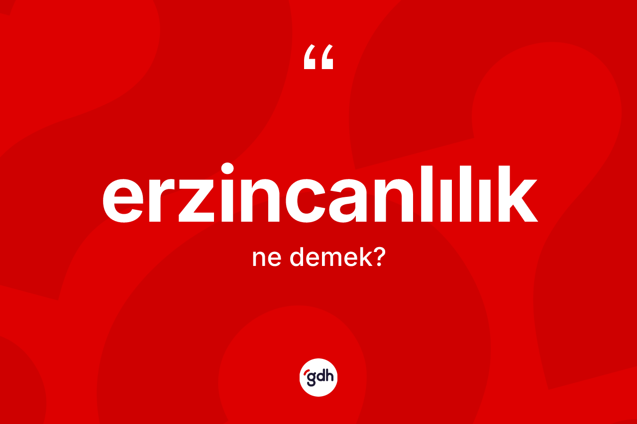 Erzincanlılık nedir? Erzincanlılık'ın kısaca tanımı nedir?