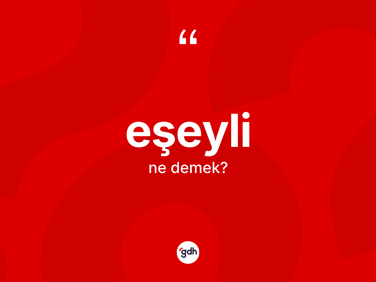 Eşeyli kelimesi ne demek? Eşeyli kelimesinin TDK'ya göre açıklaması nedir?