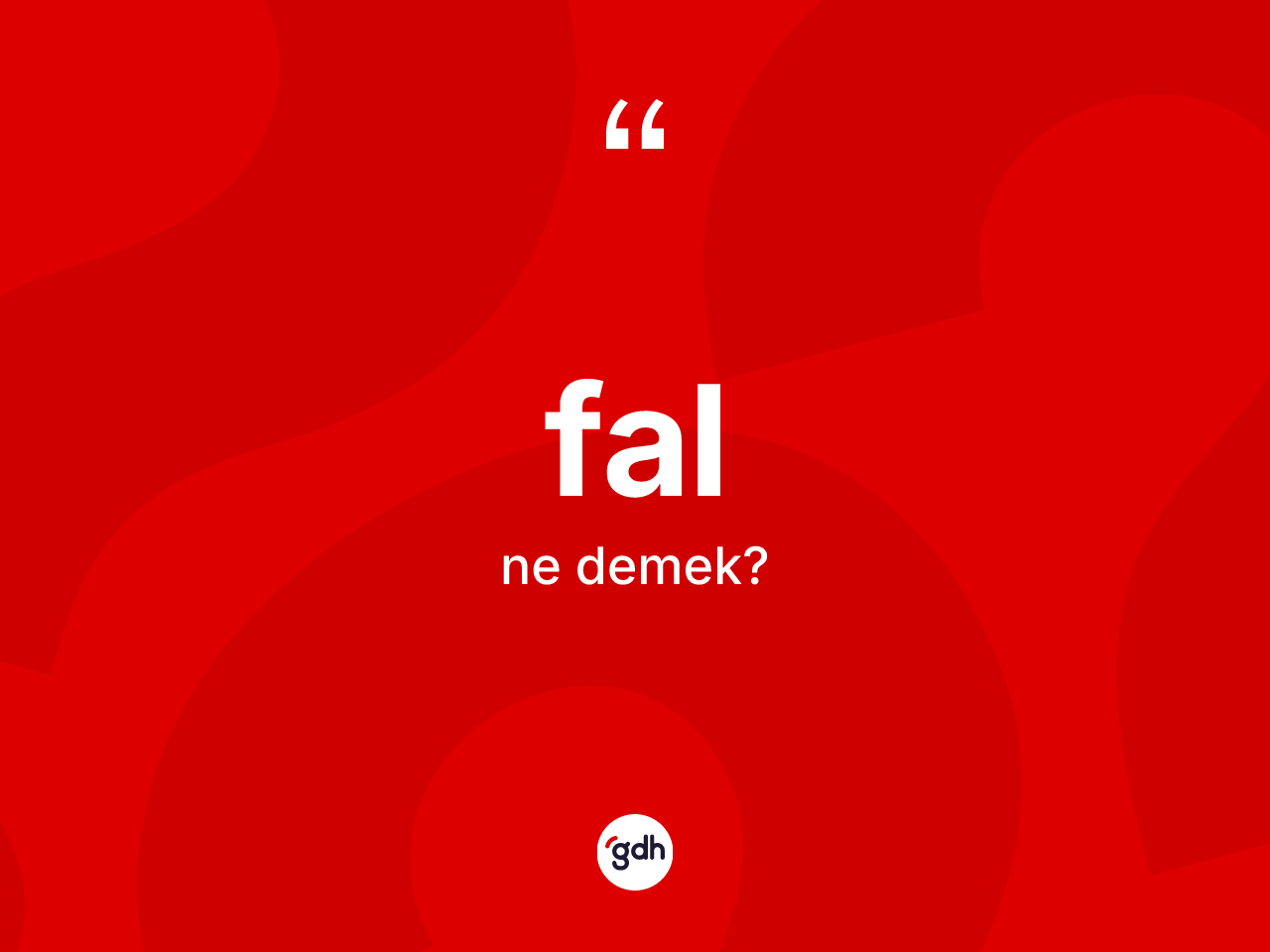 Fal kelimesi ne demek? Falın TDK'ya göre anlamı nedir?
