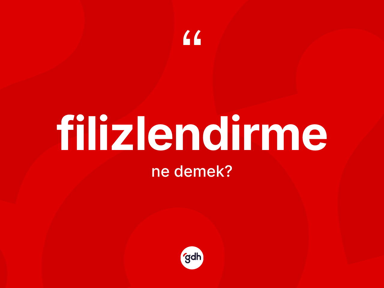 Filizlendirme kelimesi nedir? Filizlendirmenin TDK'ya göre anlamı nedir?