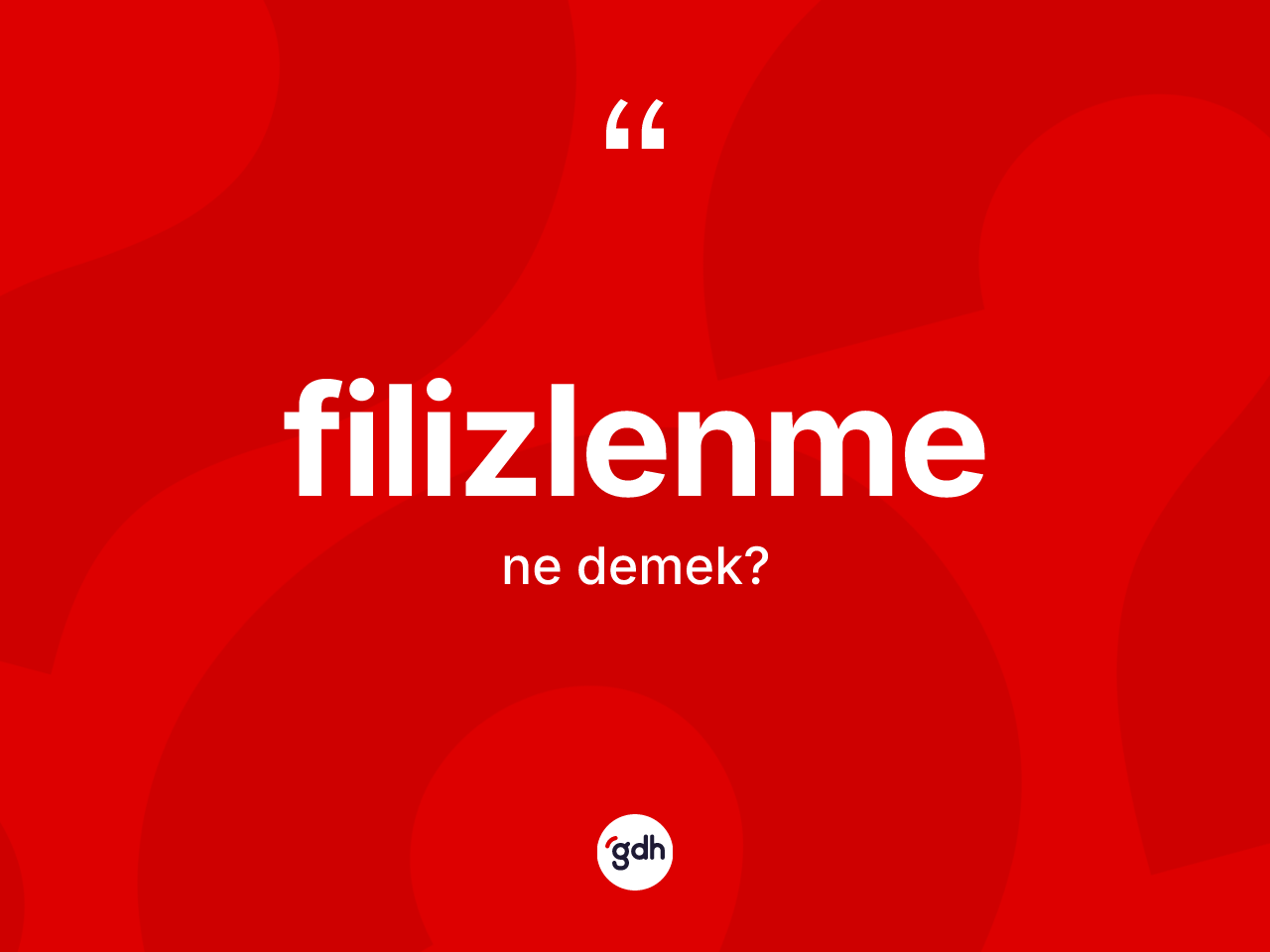 Filizlenme kelimesinin tanımı nedir? Filizlenme kelimesinin özellikleri nelerdir?