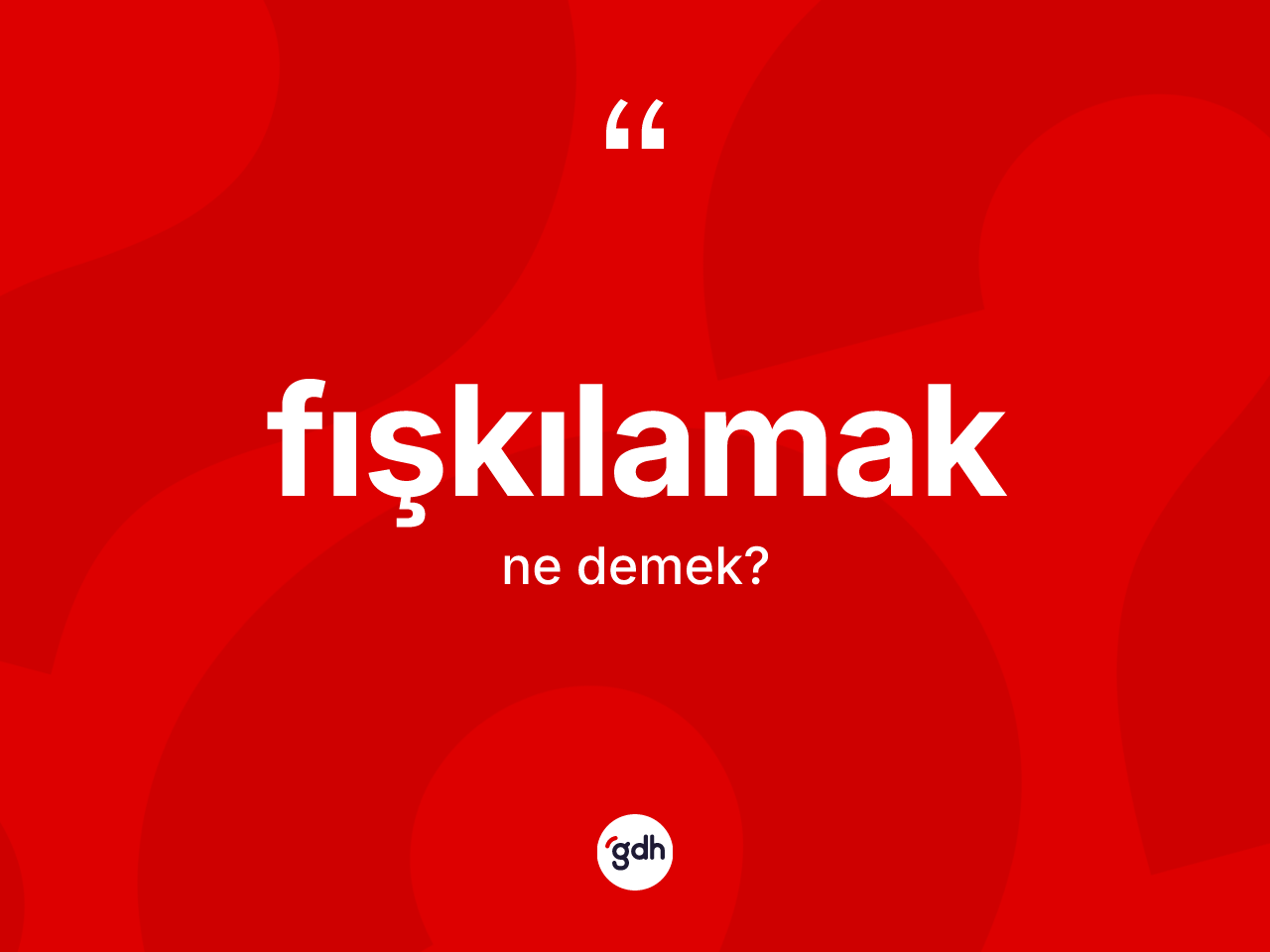 Fışkılamak kelimesi nedir? Fışkılamağın TDK'ya göre anlamı nedir?