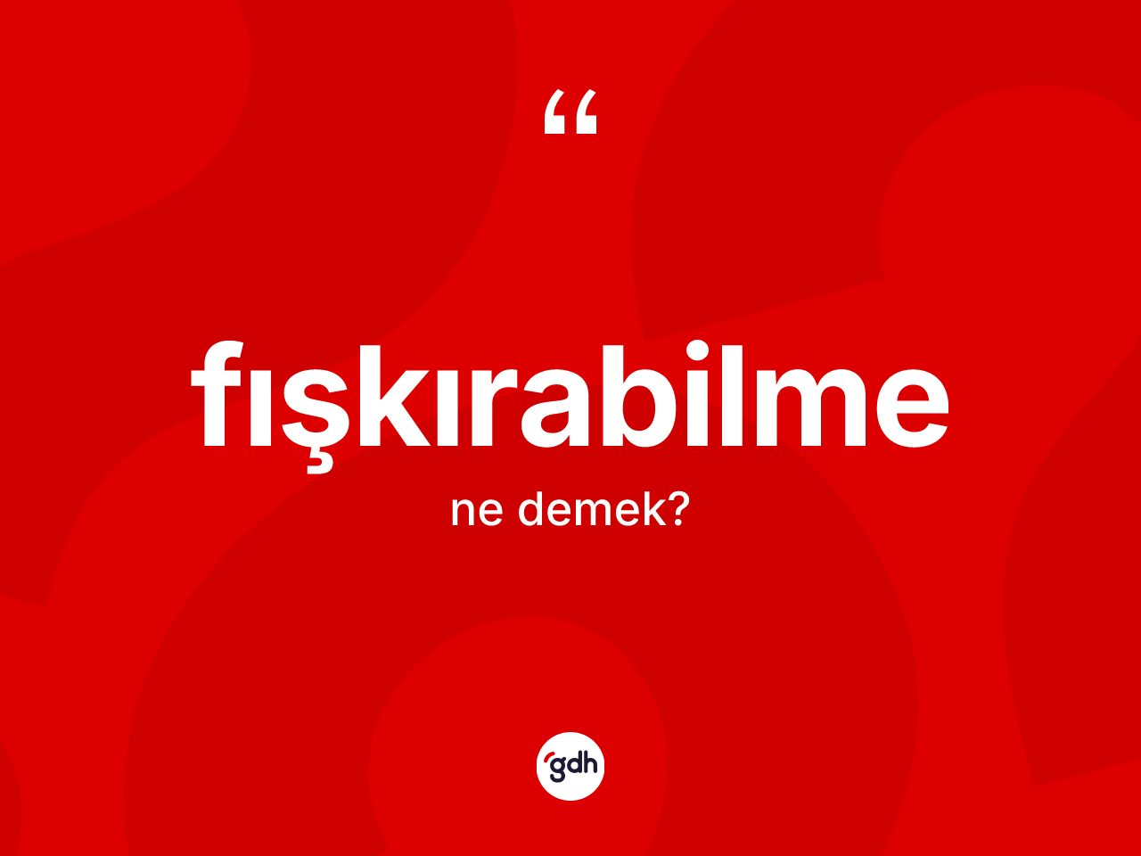 Fışkırabilme ne demek? Fışkırabilme kelimesinin TDK'ya göre açıklaması nedir?