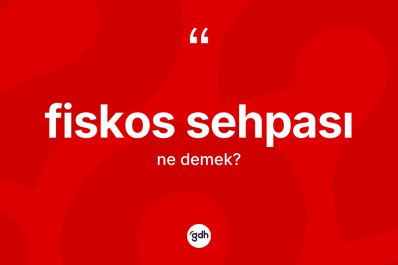 Fiskos sehpası nedir?