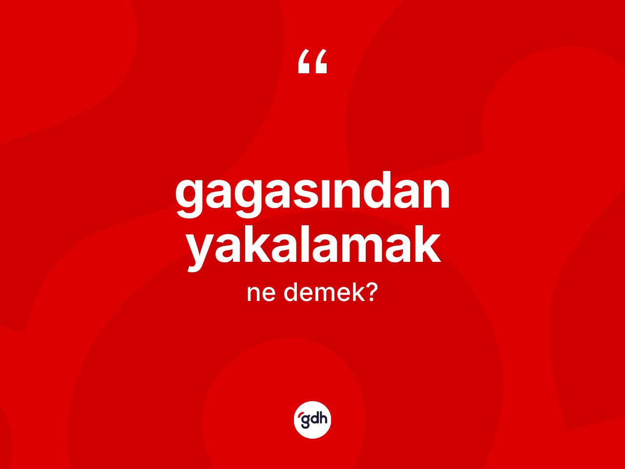 Gagasından yakalamak sözü neyi anlatır? Gagasından yakalamak ifadesinin özellikleri nelerdir?