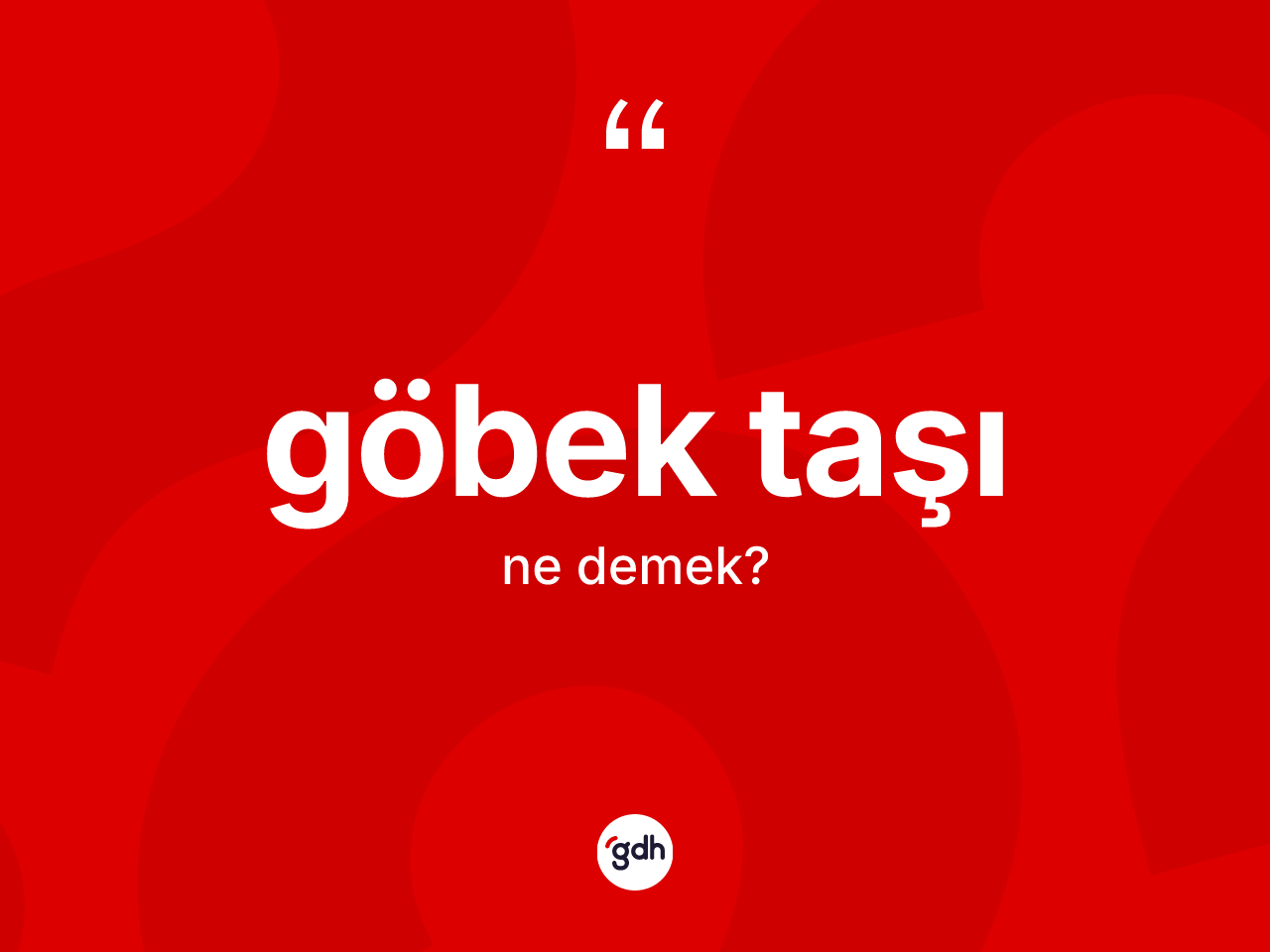 Göbek taşı kelimesi ne anlama gelir? Göbek taşının kısaca tanımı nedir?