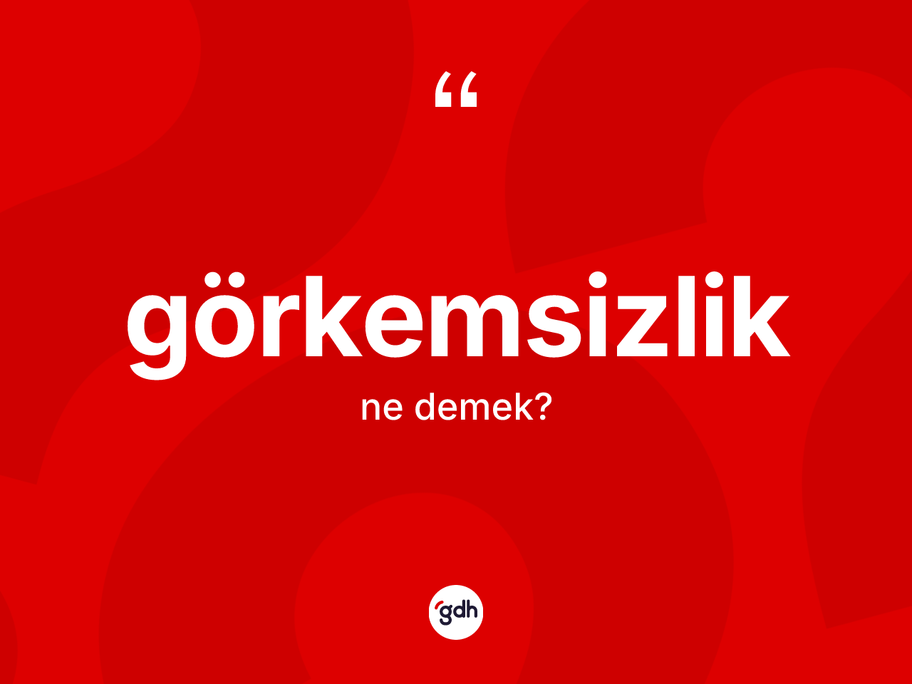 Görkemsizlik ne anlama gelir? Görkemsizliğin TDK'ya göre anlamı nedir?