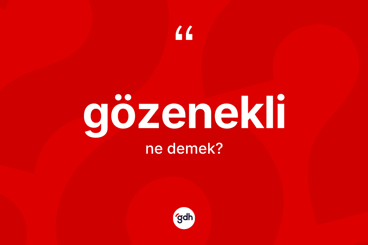 Gözenekli kelimesinin anlamı nedir? Gözenekli kelimesinin kaç farklı anlamı var?