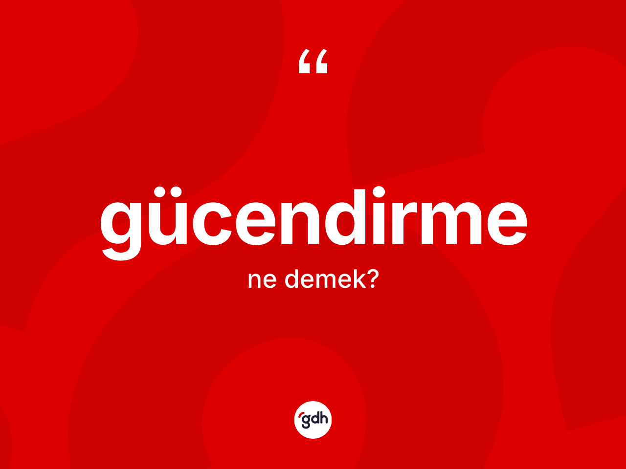 Gücendirme kelimesi ne anlama gelir? Gücendirmenin kısaca tanımı nedir?