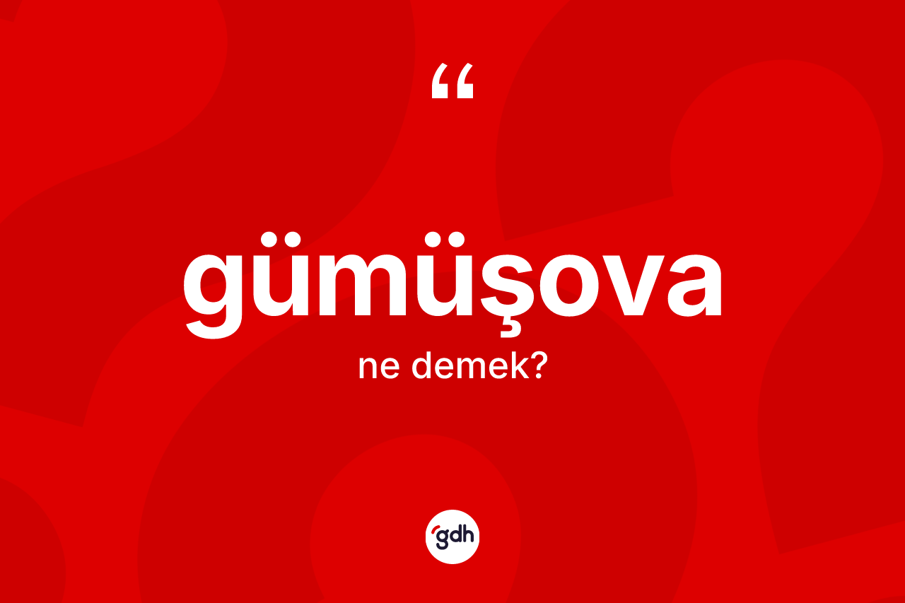 Gümüşova nedir? Gümüşova'nın kısaca tanımı nedir?