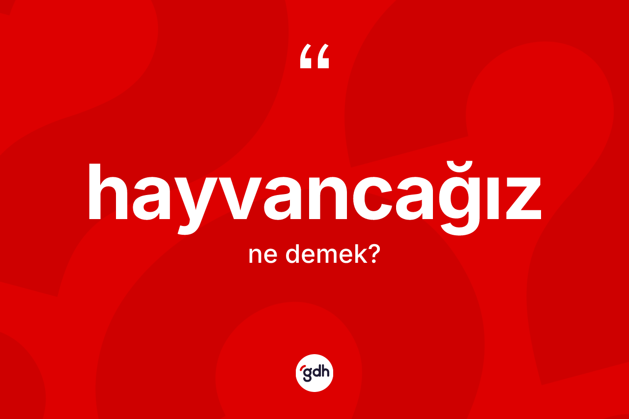 Hayvancağız kelimesinin anlamı nedir? Hayvancağızın kısaca tanımı nedir?
