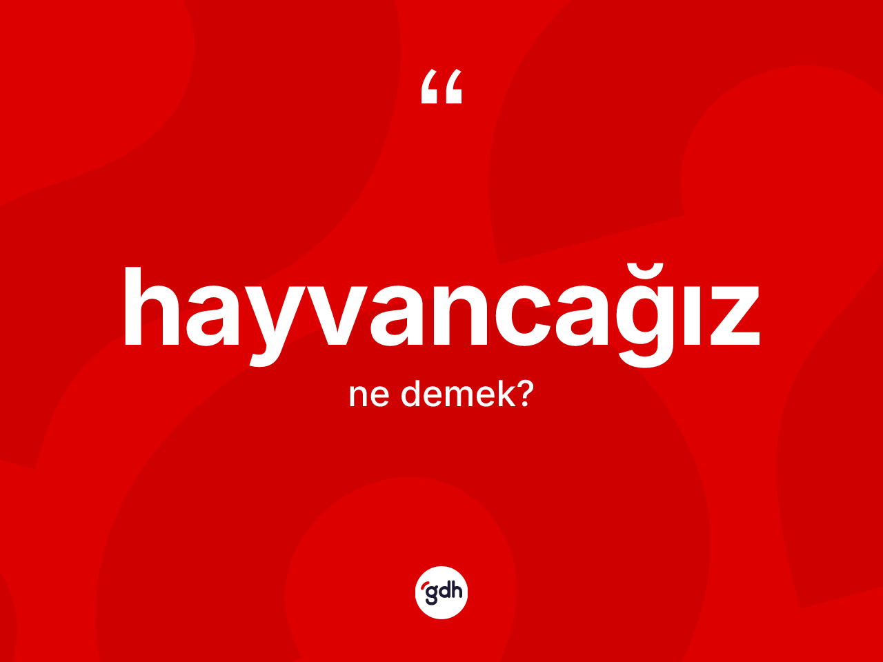 Hayvancağız kelimesinin anlamı nedir? Hayvancağızın kısaca tanımı nedir?