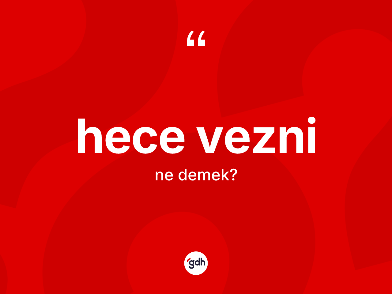 Hece vezni kelimesinin anlamı nedir? Hece vezninin TDK'ya göre anlamı nedir?