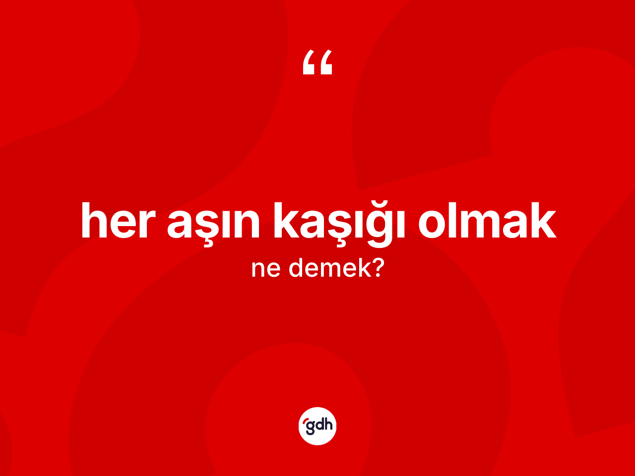 Her aşın kaşığı olmak ifadesinin tanımı nedir? Her aşın kaşığı olmak ifadesi nerede kullanılır?