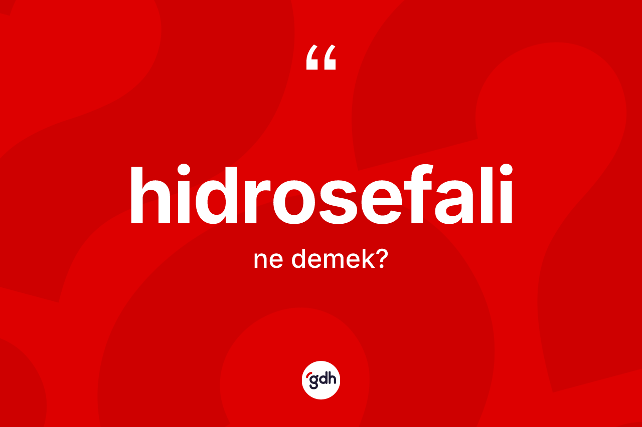 Hidrosefali kelimesinin sözlükteki tanımı nedir? Hidrosefalinin halk arasındaki kullanımı nasıldır?