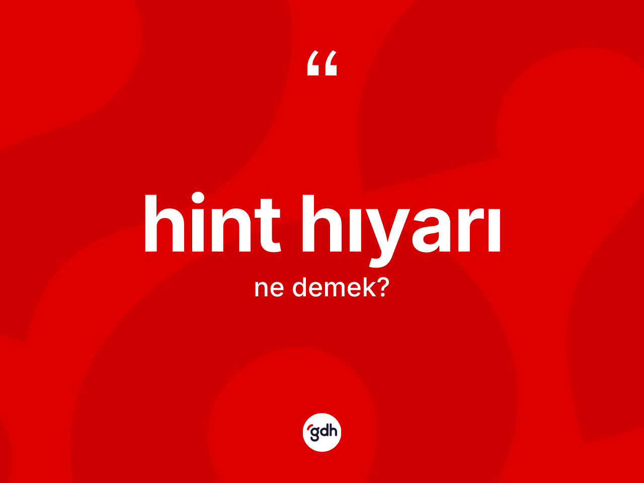 Hint hıyarı nedir? Hint hıyarının halk arasındaki kullanımı nasıldır?