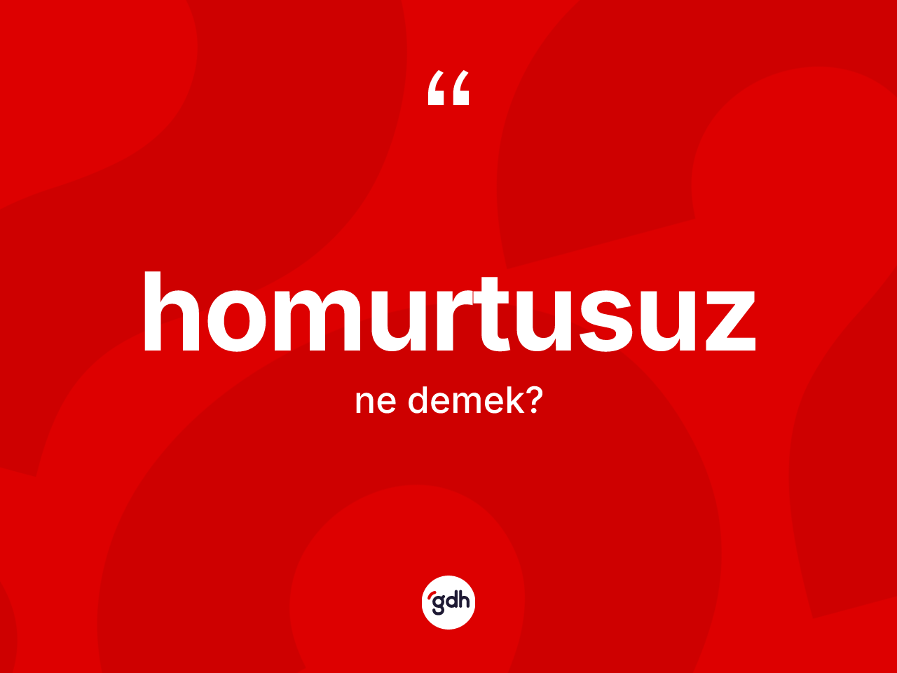 Homurtusuz kelimesinin tanımı nedir? Homurtusuzun TDK'ya göre anlamı nedir?