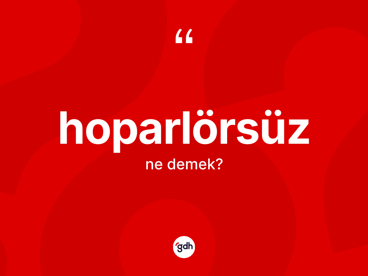 Hoparlörsüz kelimesinin anlamı nedir? Hoparlörsüz kelimesinin TDK anlamı nedir?