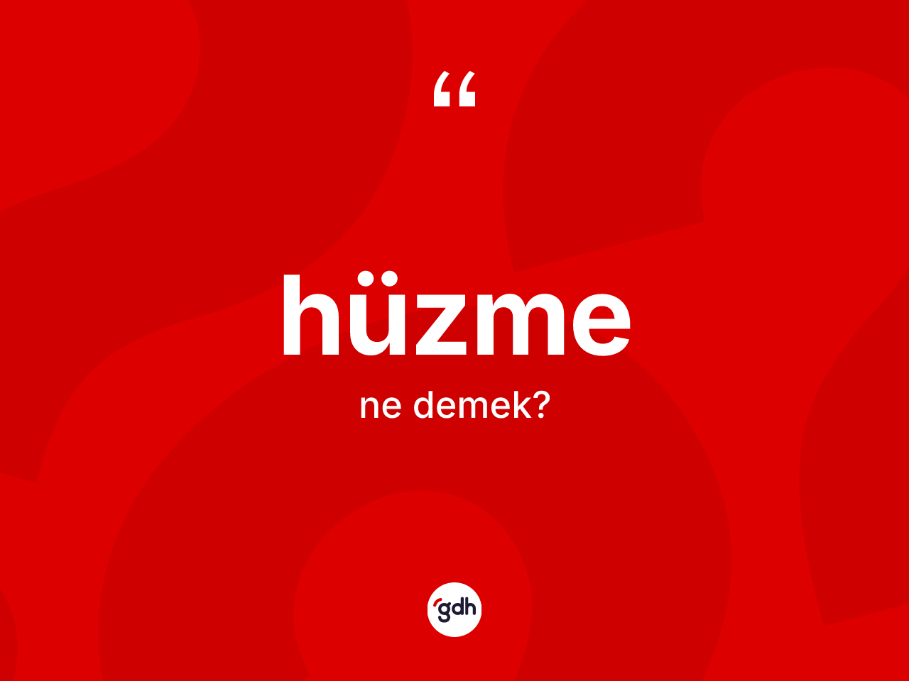 Hüzme kelimesinin tanımı nedir? Hüzmenin halk arasındaki kullanımı nasıldır?